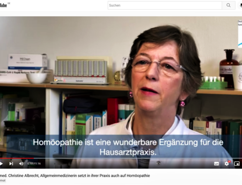Video-Statement von Dr. Albrecht: Homöopathie in der hausärztlichen Praxis