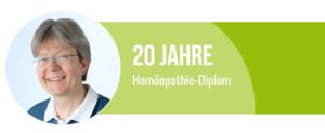Dr. Sigrid Kruse zu 20 Jahre Homöopathie-Diplom
