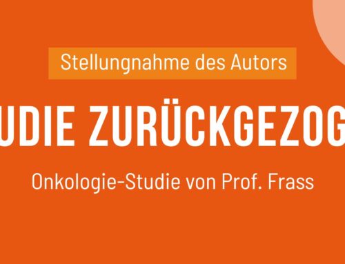 Stellungnahme von Prof. Frass zur Oncologist-Rücknahme seiner Studie