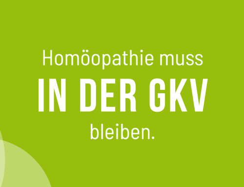Homöopathie muss in der GKV bleiben!