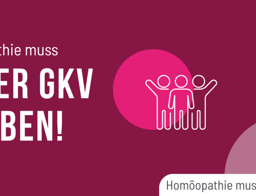 Homöopathie muss in der GKV bleiben!