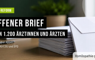 Offener DZVhÄ-Brief an Union und SPD